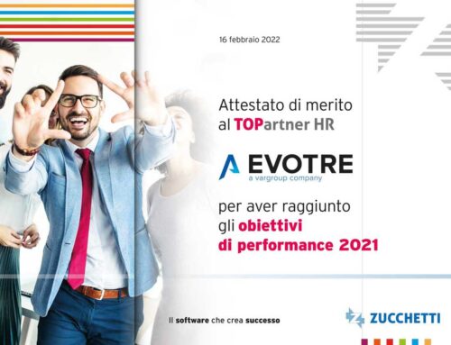 Evotre diventa TOP PARTNER ZUCCHETTI