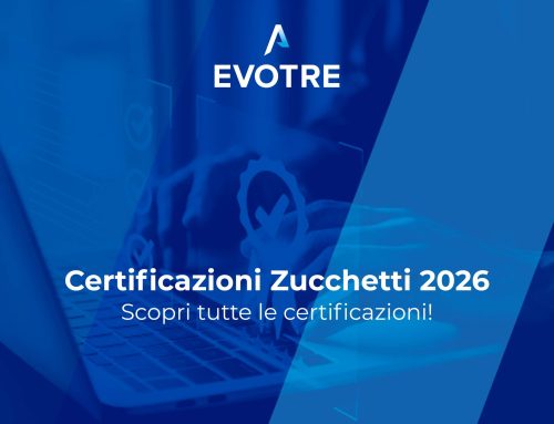 Le nostre certificazioni Zucchetti 2026