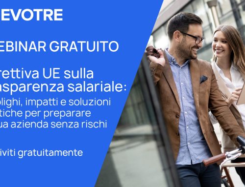 Webinar gratuito 26 Maggio – Direttiva UE sulla trasparenza salariale: cosa cambia entro il 2026